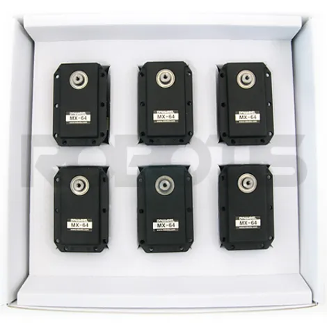 Confezione di 6 servi Dynamixel MX-64T