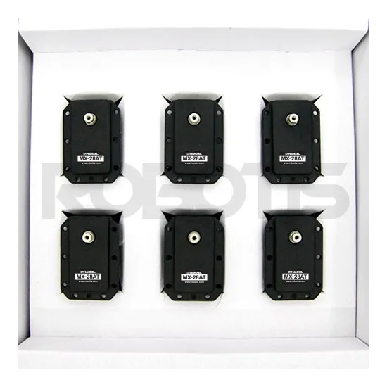 Pack de 6 servos Dynamixel MX-28AT
