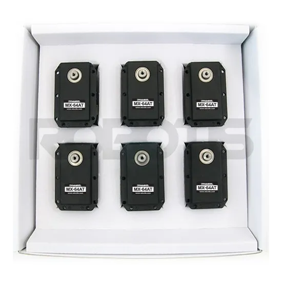 Pack de 6 servos Dynamixel MX-64AT