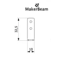 MakerBeam 90 Grad-Winkelhalterungen (12 Stück)