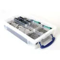 Black Precut Kit OpenBeam in-a-box plus XL brackets