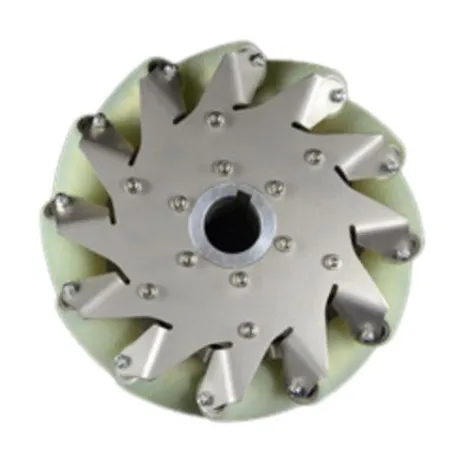 Set aus 4 industriellen 6-Zoll Mecanum-Rädern (150 kg Belastung)